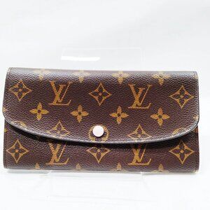 Louis Vuitton LV Long Wallet Brown Monogram 298-070925
